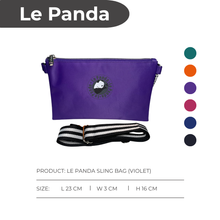 Load image into Gallery viewer, Le Panda Sling Bag
